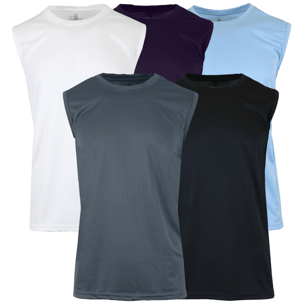 Black - Charcoal - Light Blue - Navy - White