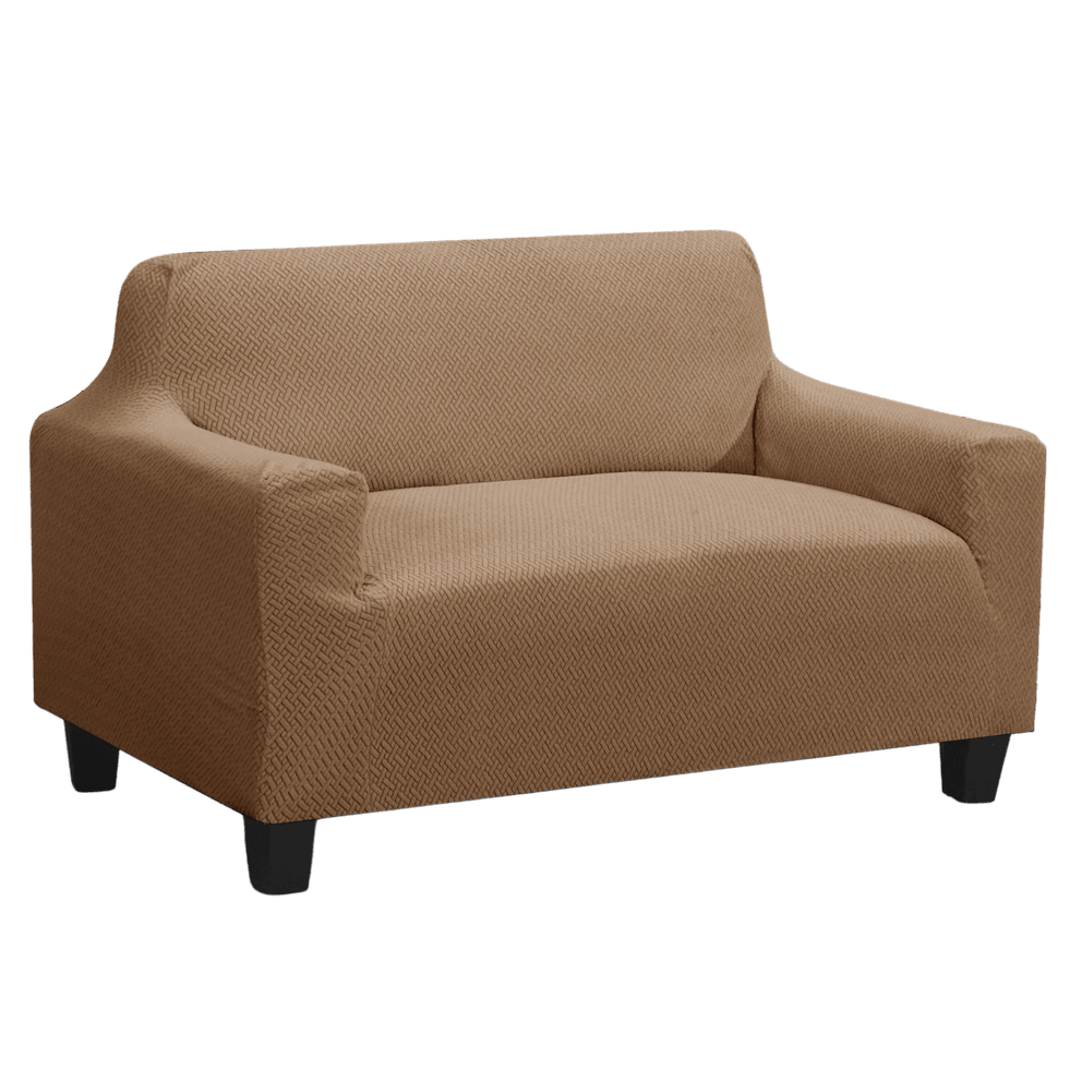 Beige Loveseat