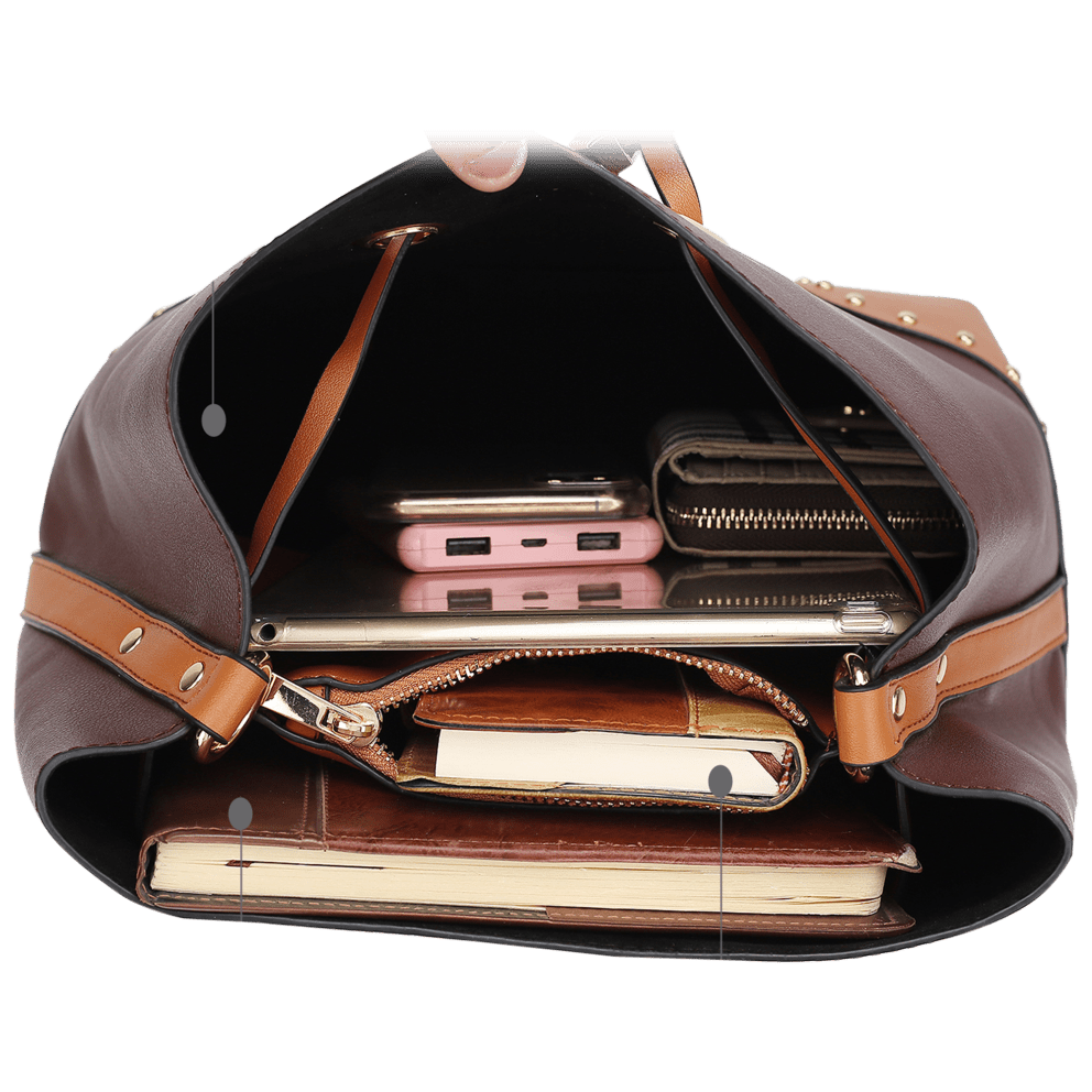 Inside Bucket Bag