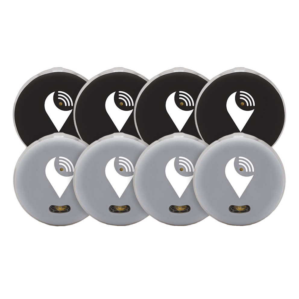Color Option: 4 x Black | 4 x Gray