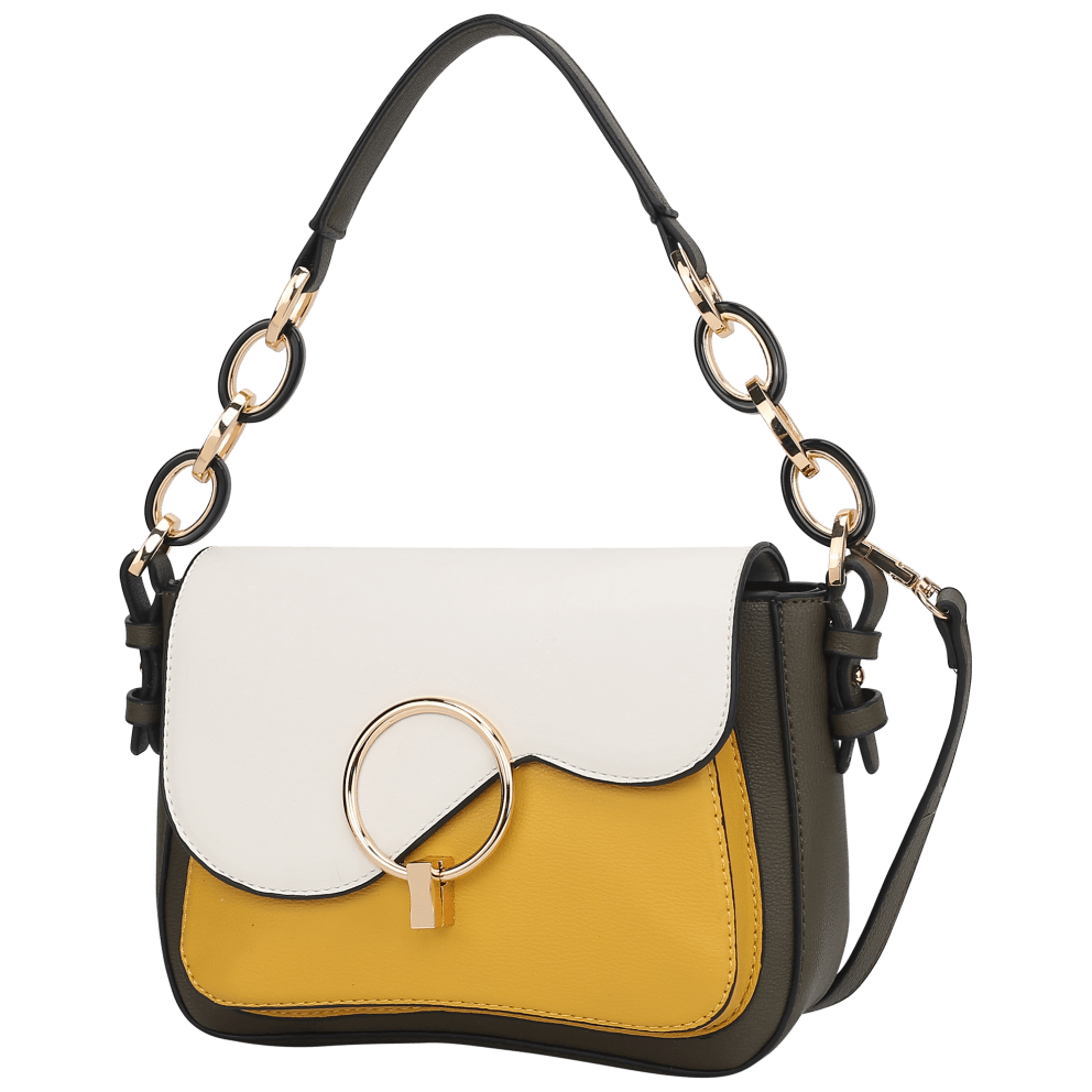 Mustard/White