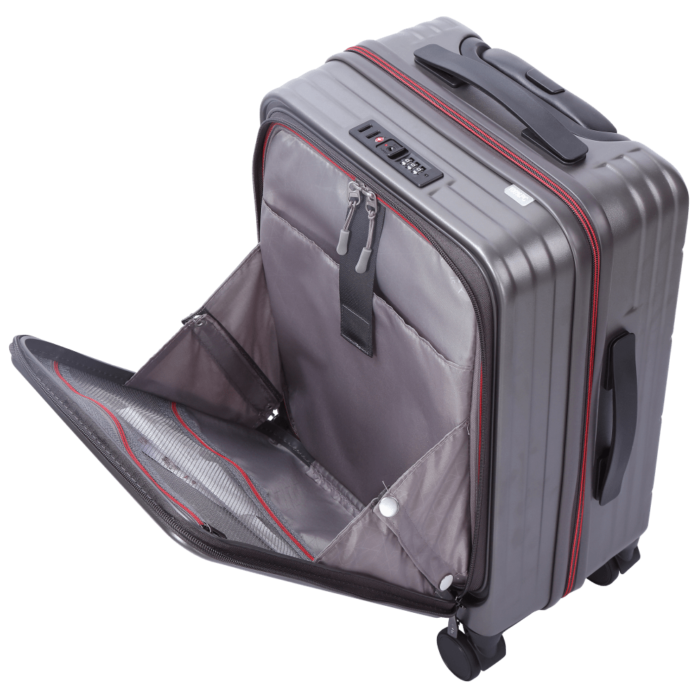 Dedicated laptop sleeve on carry-on