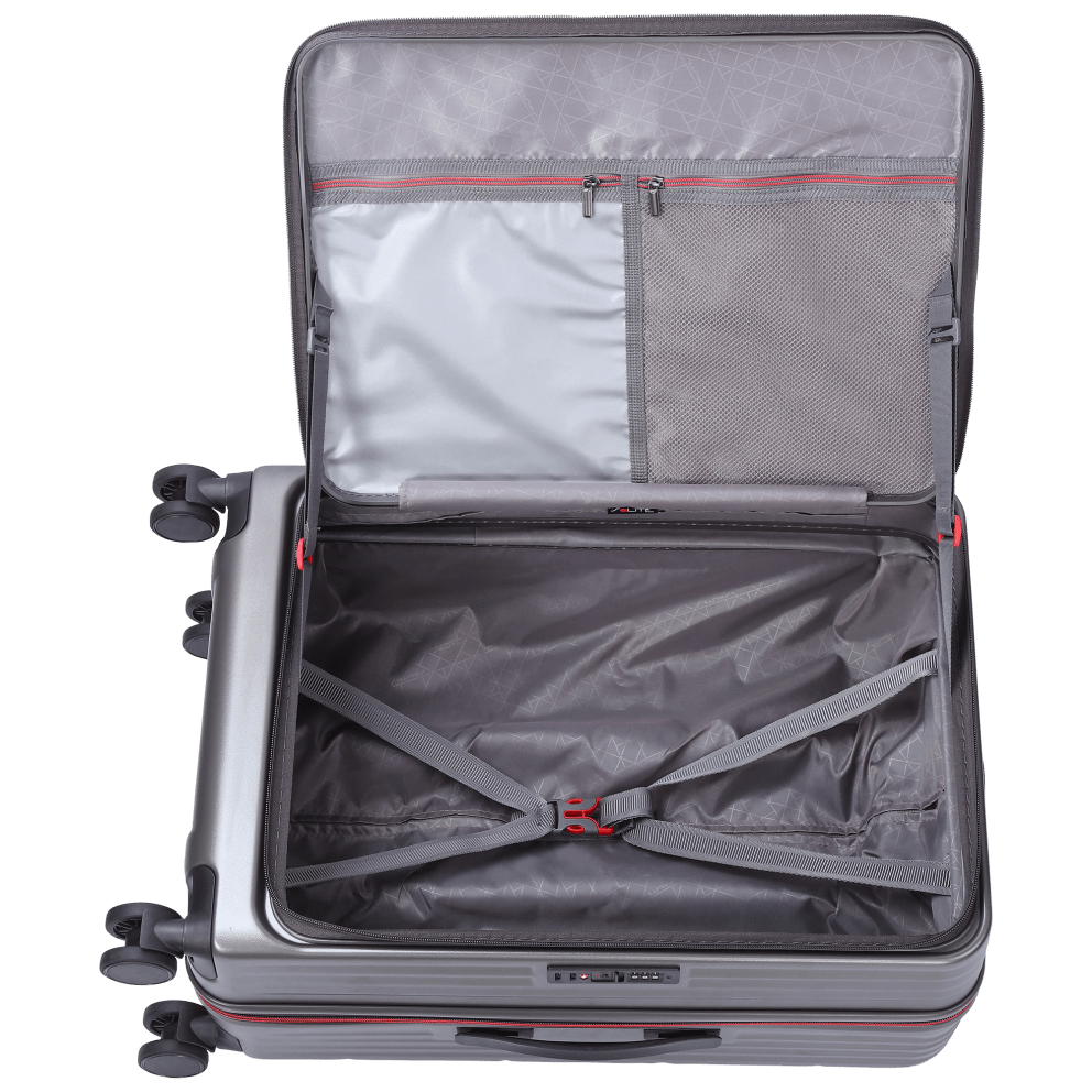 Front opening compartment