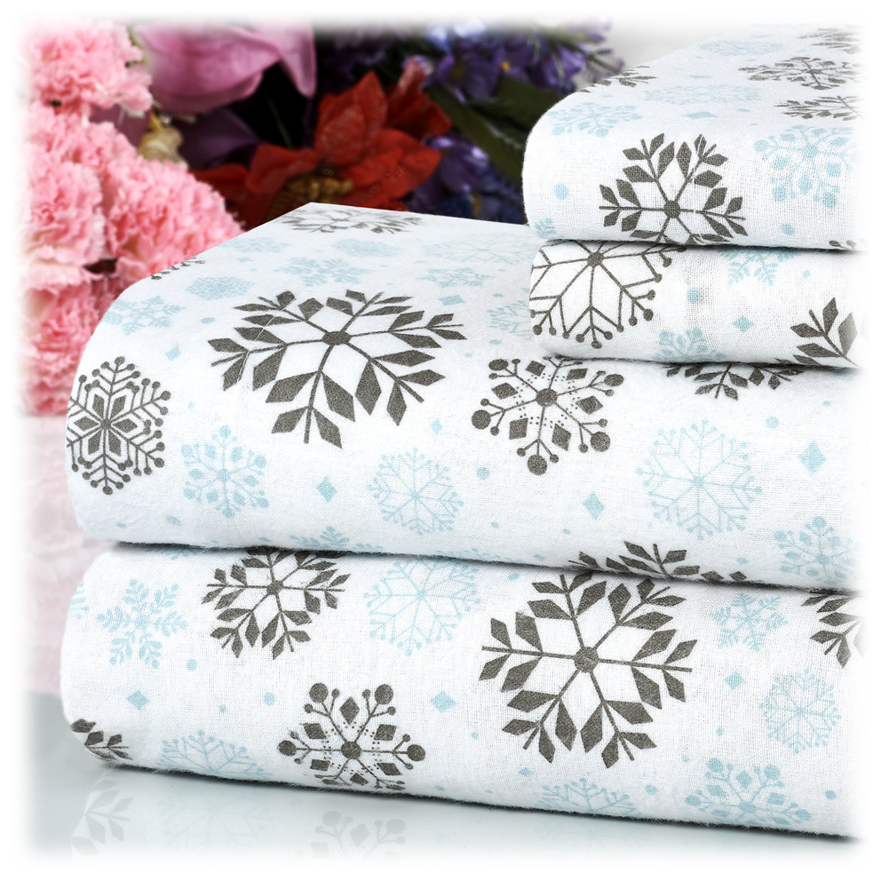 Grey Snowflakes