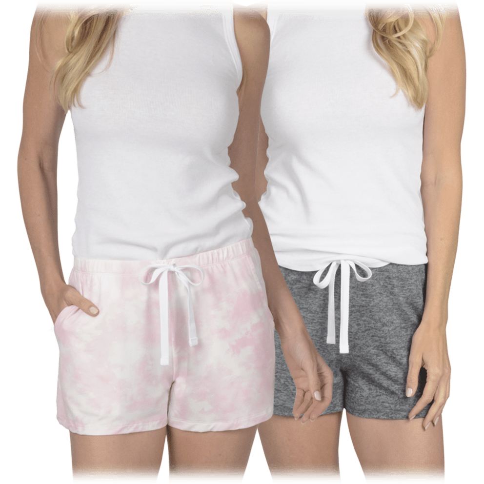 Pink White Tie Dye/Dark Grey