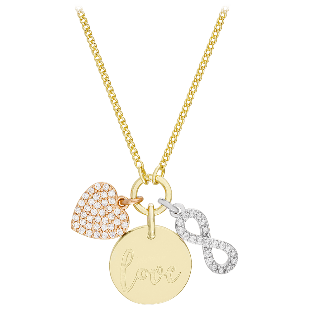 Love Disc with Infinity and Heart