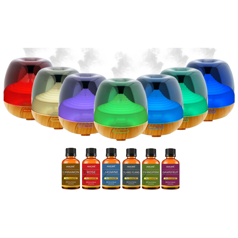 Diffuser with Winter Aromatherapy Oils - 6