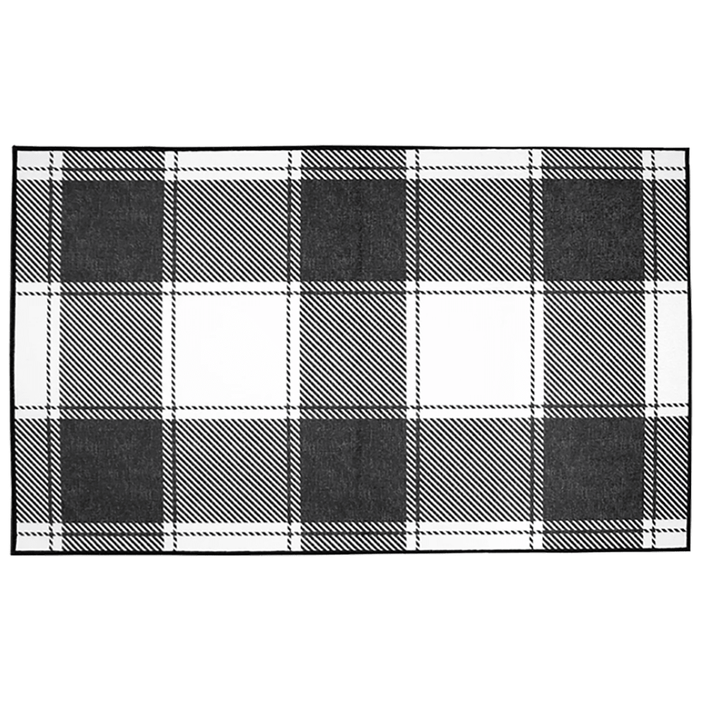 Buffalo Plaid Black And White