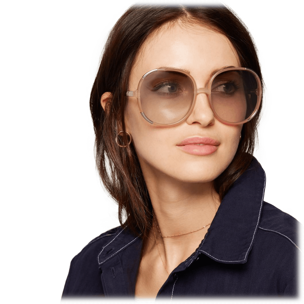 Peach /  Grey Gradient Lenses