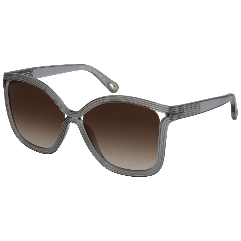 Frame & Lenses: Grey/Brown