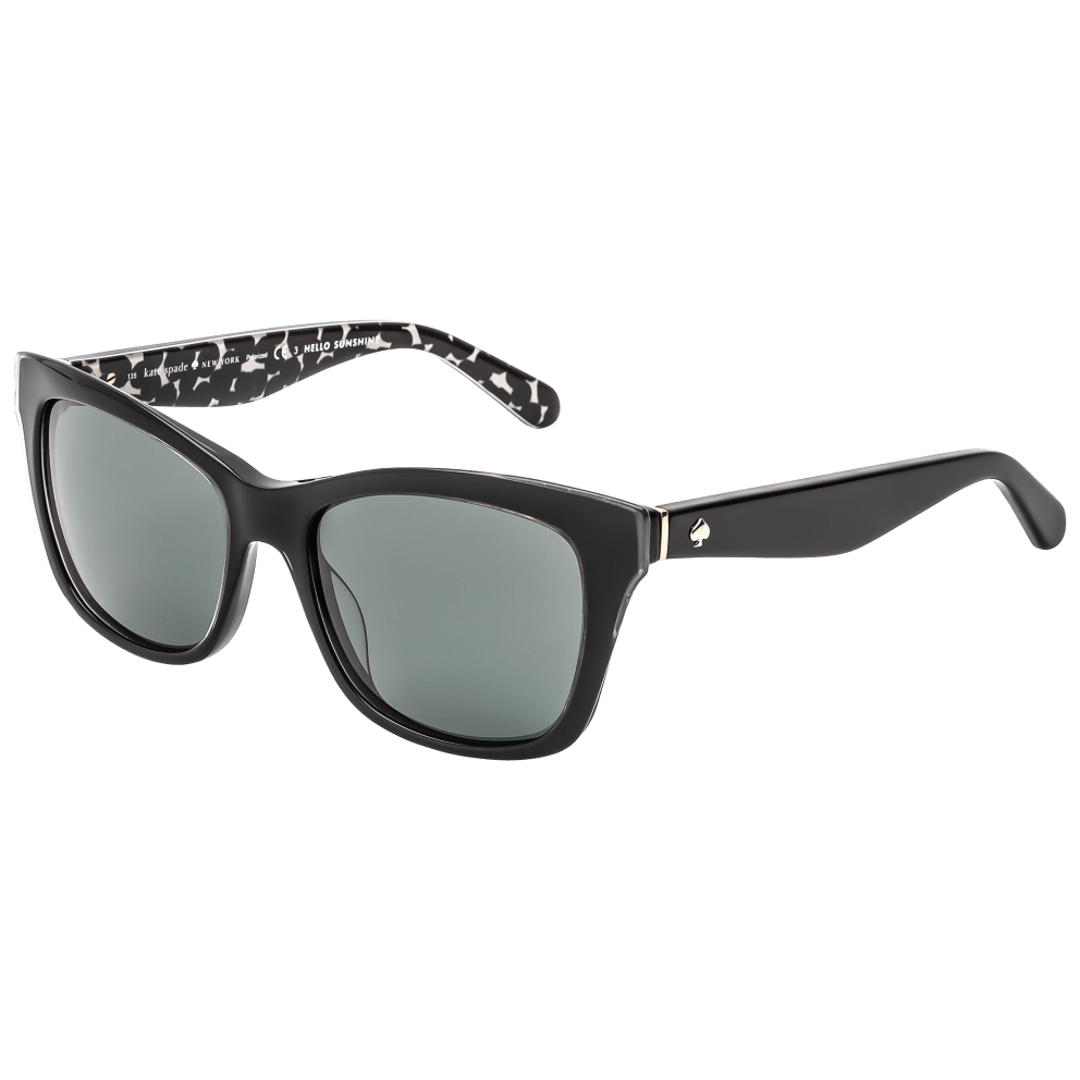 Jenae: Black Pattern/Gray