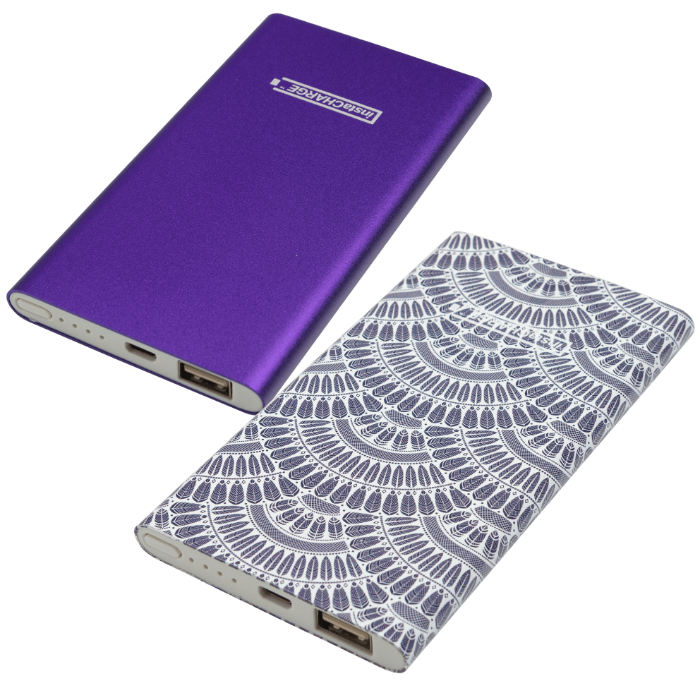 Geometric & Purple
