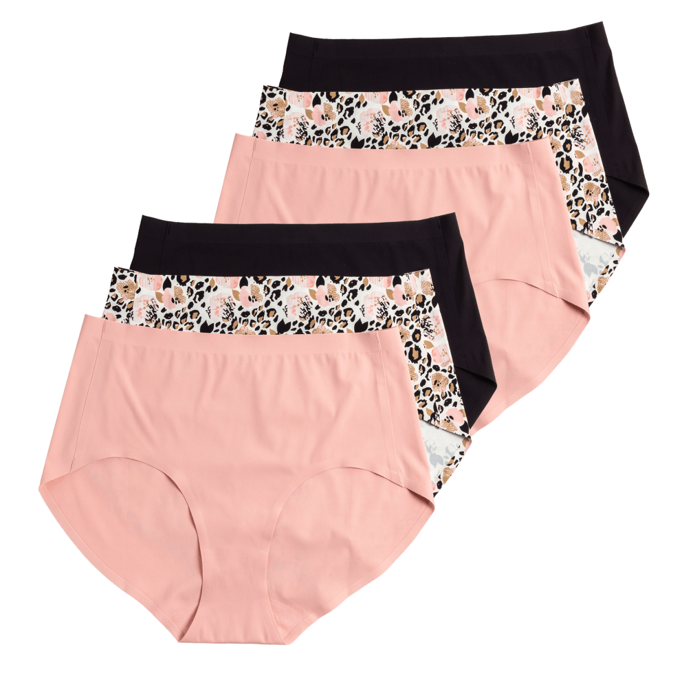 Animal Floral/Black/Pink