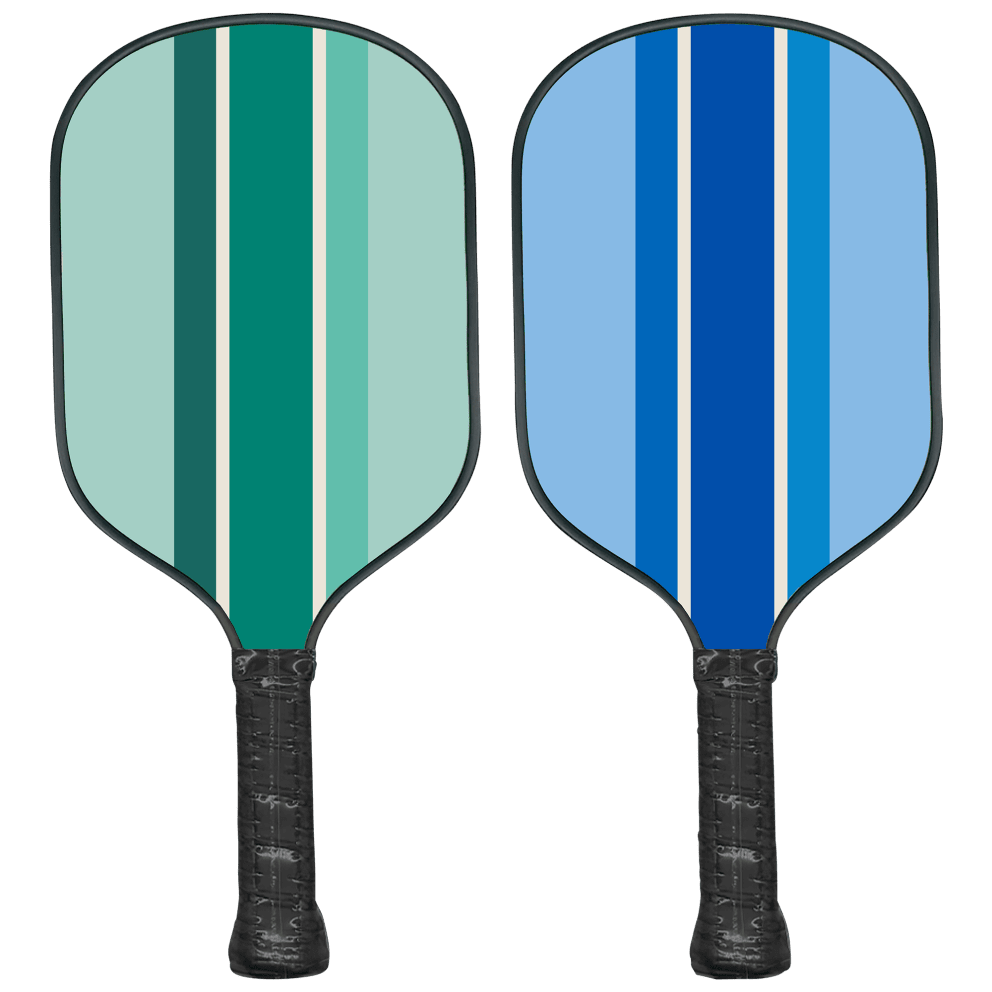 Green Stripe/Solid Green & Blue
