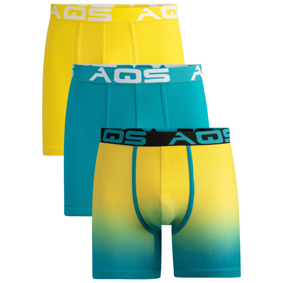 Yellow/Teal Ombre