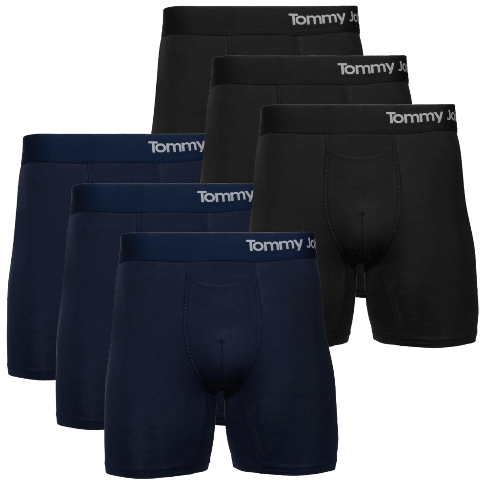 Cool Cotton 6" - Navy / Black