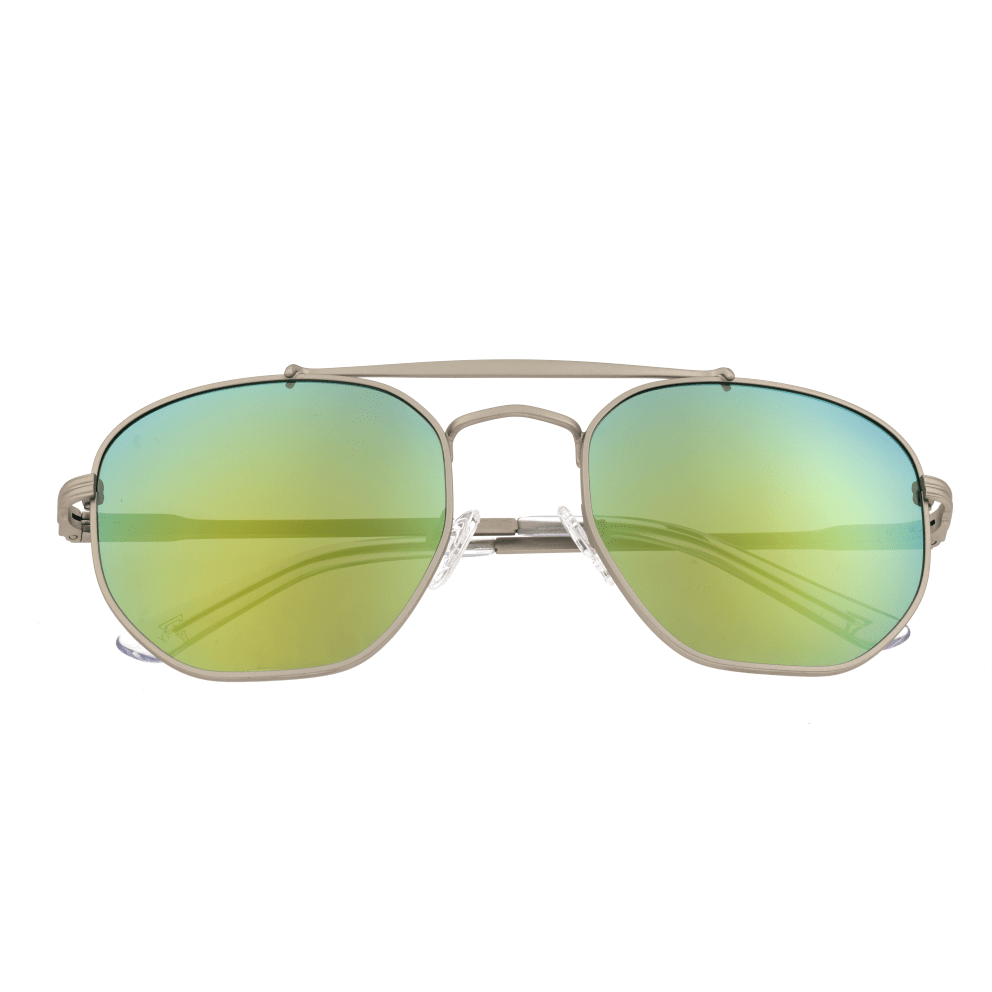 Silver/Yellow-Green