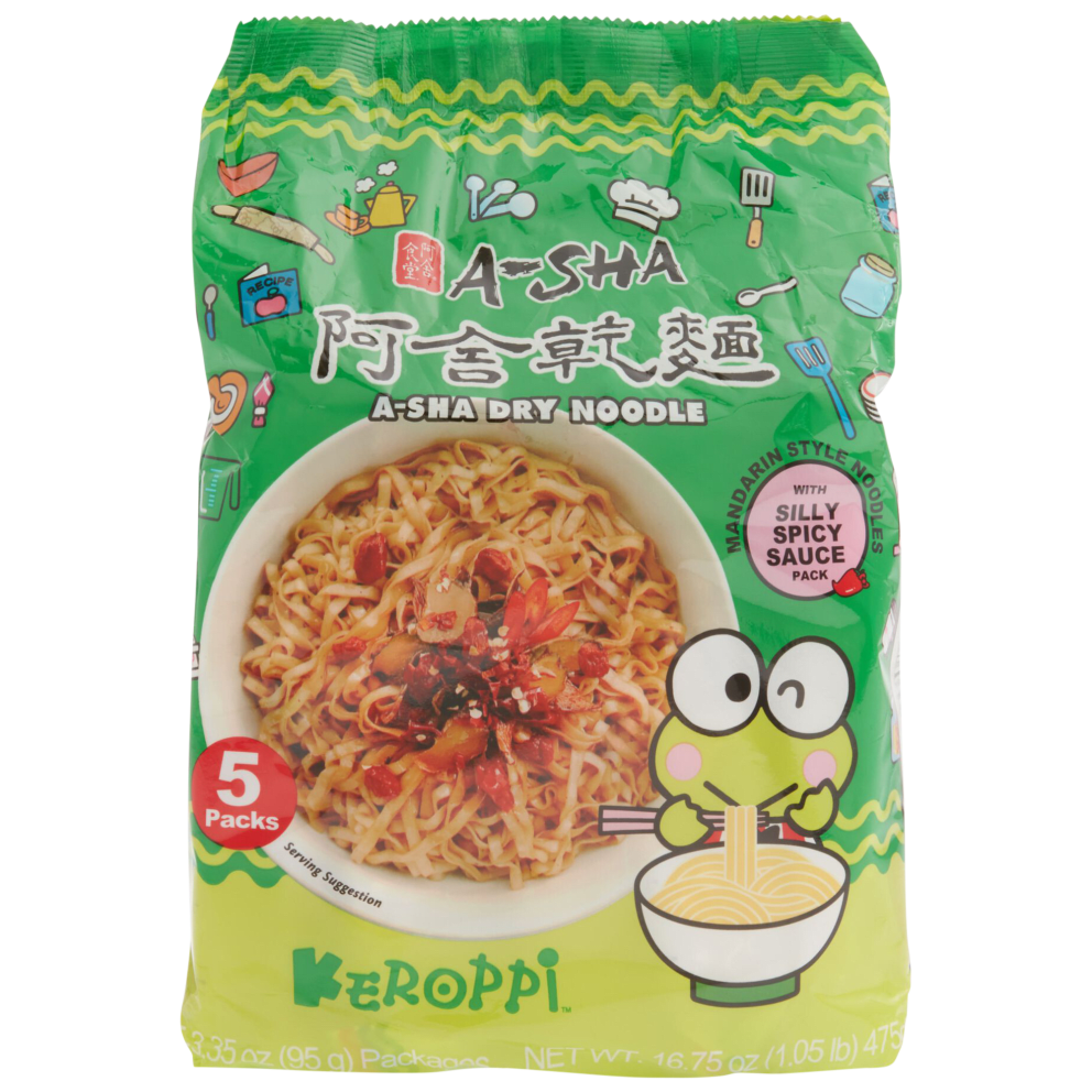 A-Sha Hello Kitty Silly Instant Noodles (Spicy)