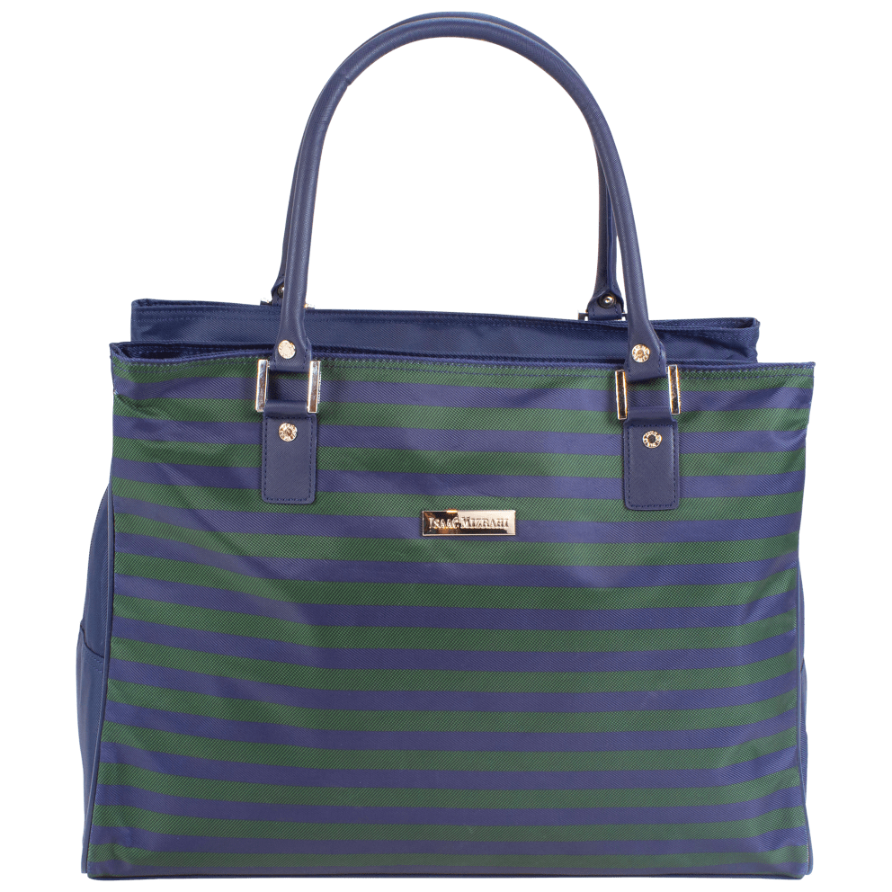 Green Navy Stripe