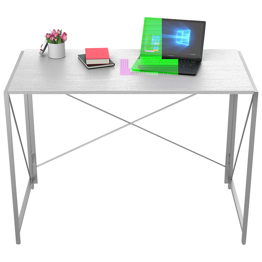 Modern White Folding Desk