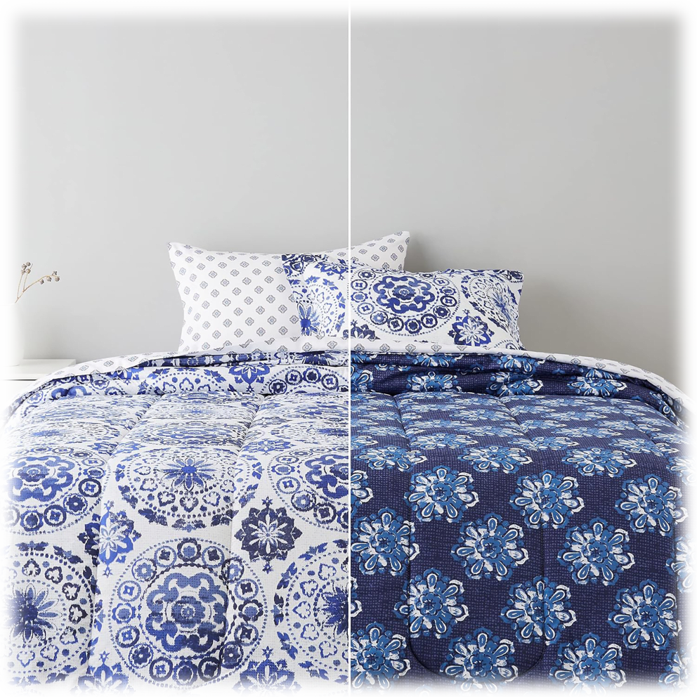 Navy Medallion(Reversible)