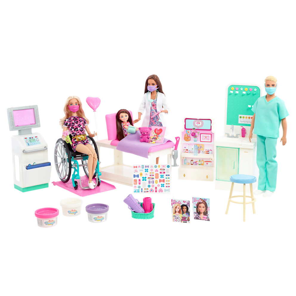 Barbie Careers Care Facility for caregiving story play