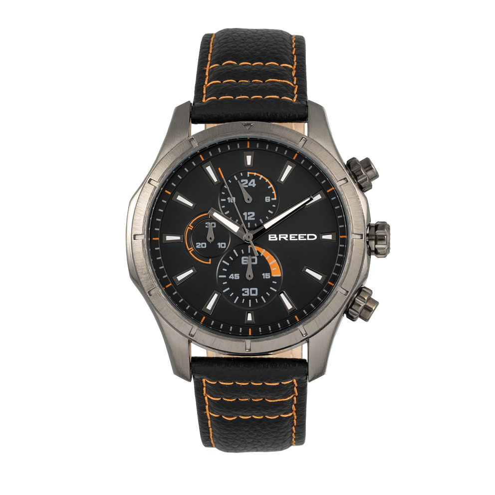 Gunmetal/Orange