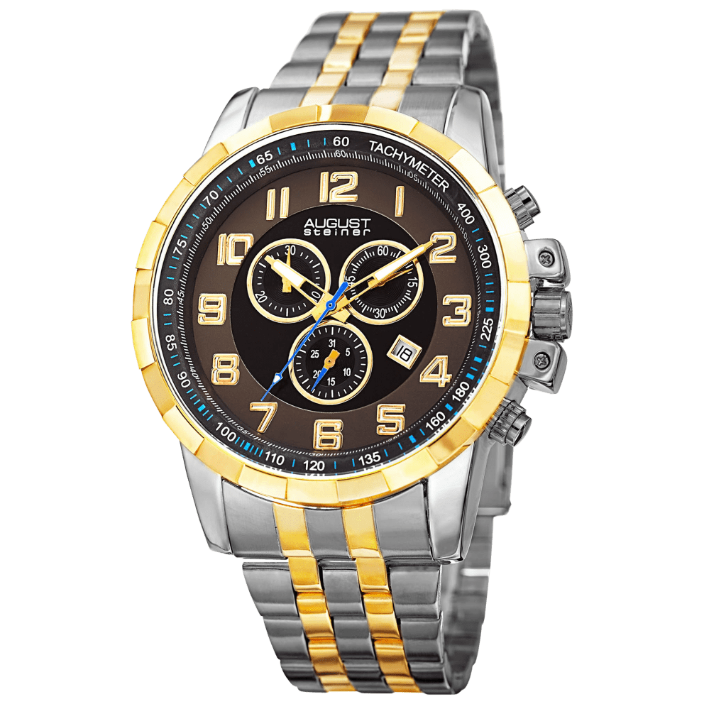 Two Tone Silver & Gold