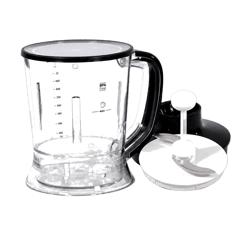 Removable Blade Makes Filling and Cleanup Easier
