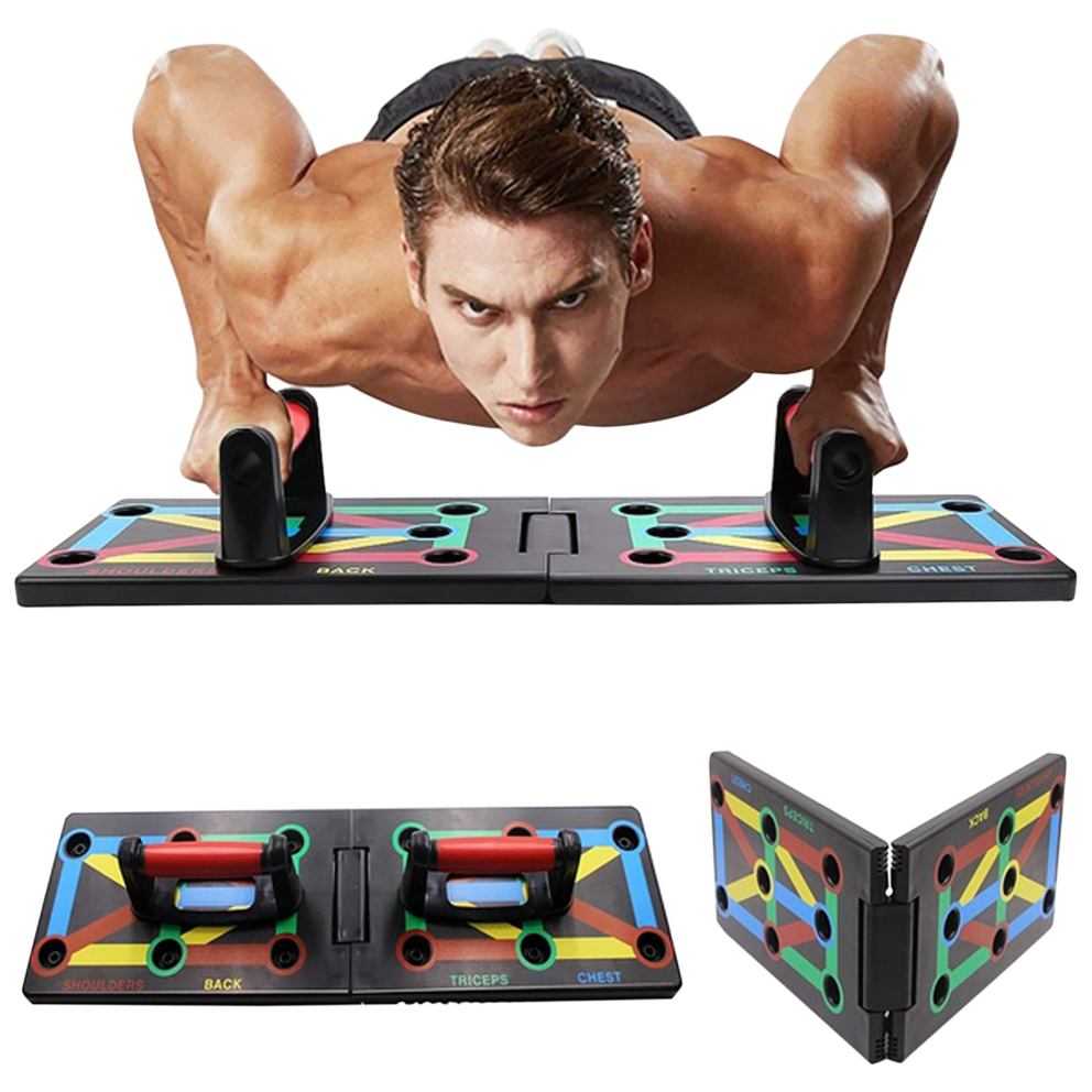 9-in-1 Push Up Rack Board Fitness System