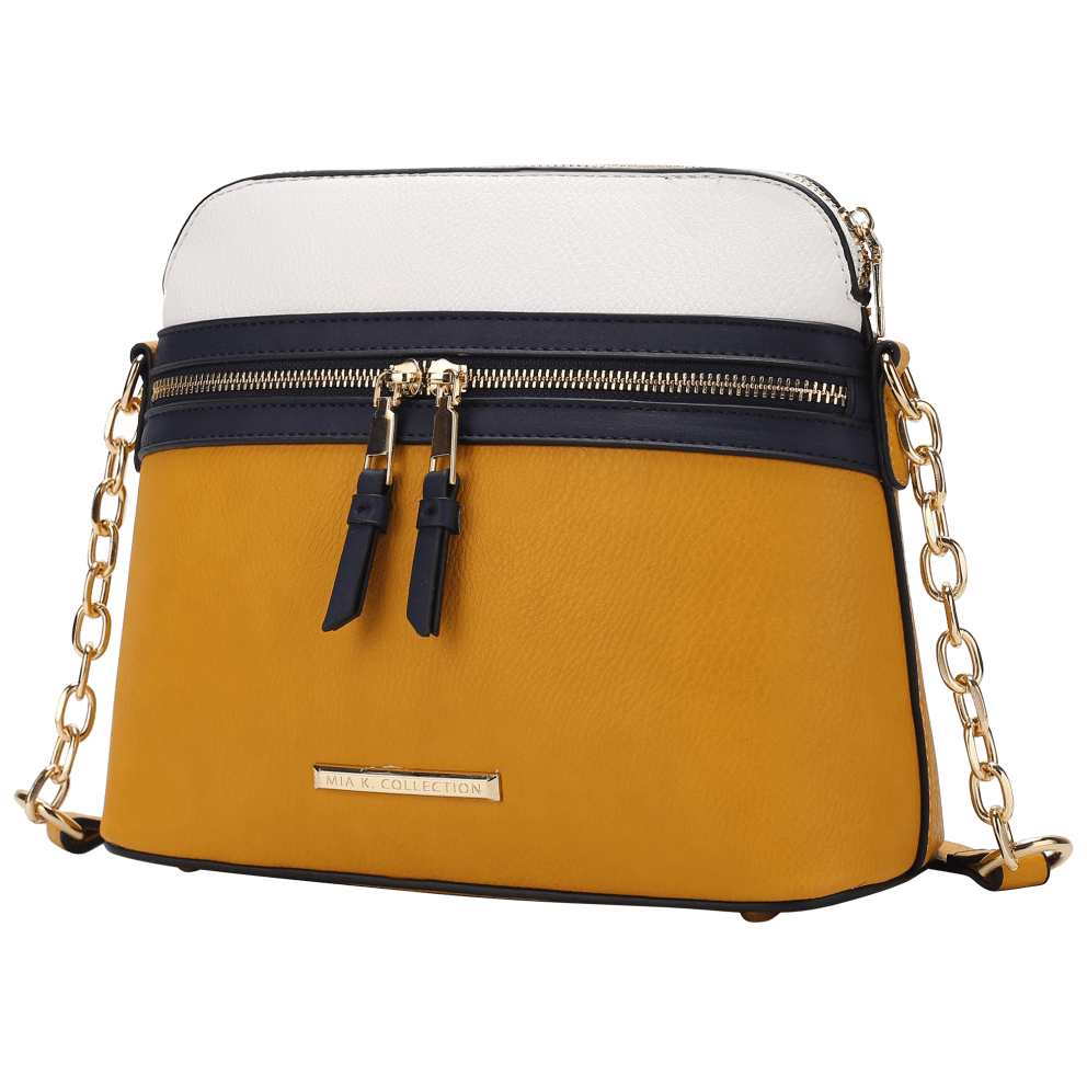 Mustard/Navy