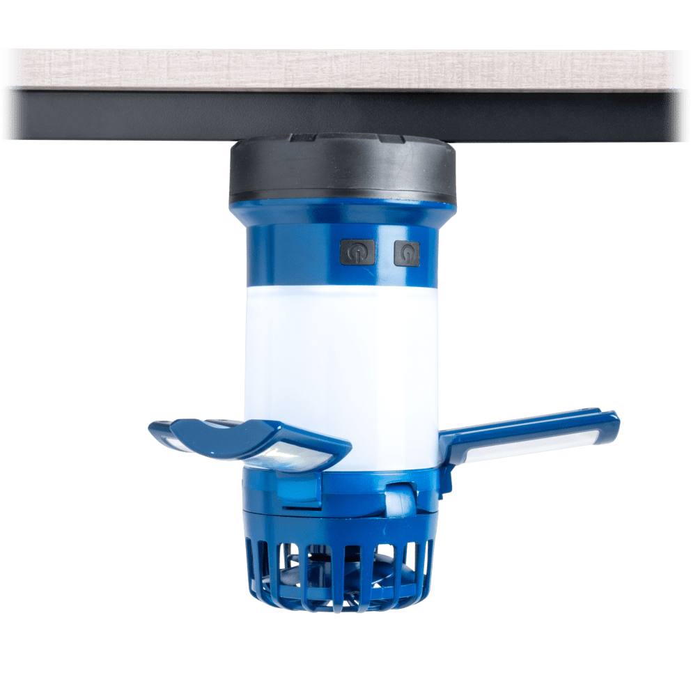 Built-in strong magnets secure your lantern to any metallic surface