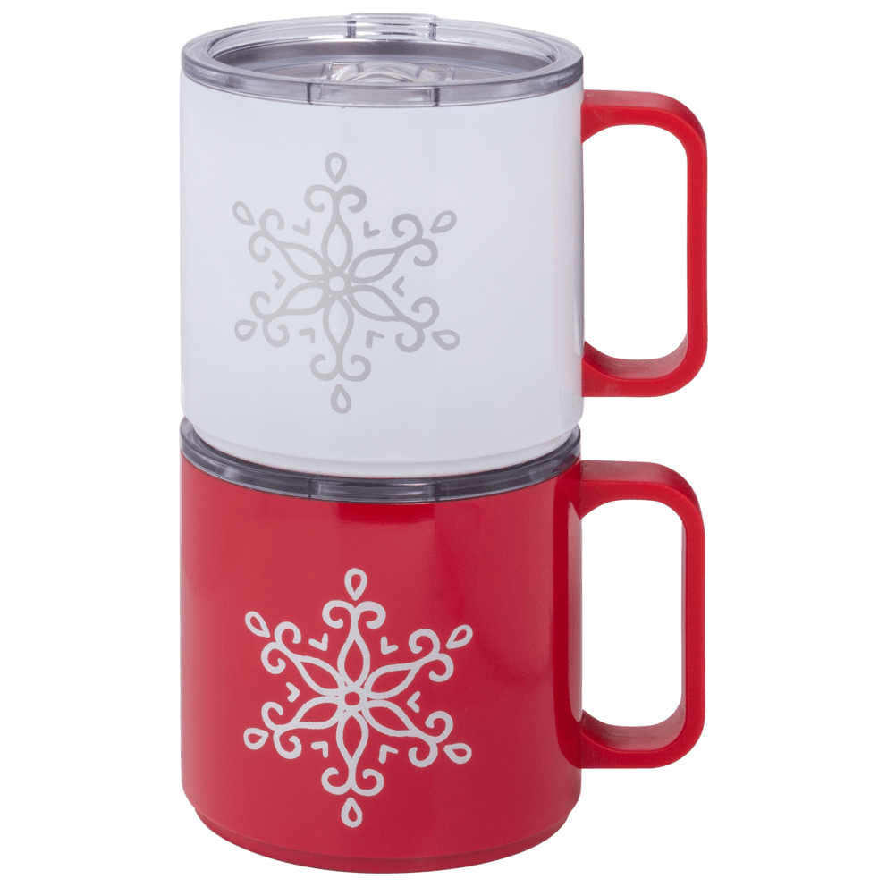 Red/White Snowflake