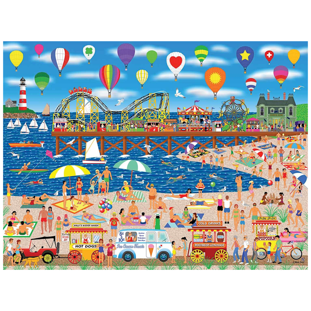 Balloons Over the Beach