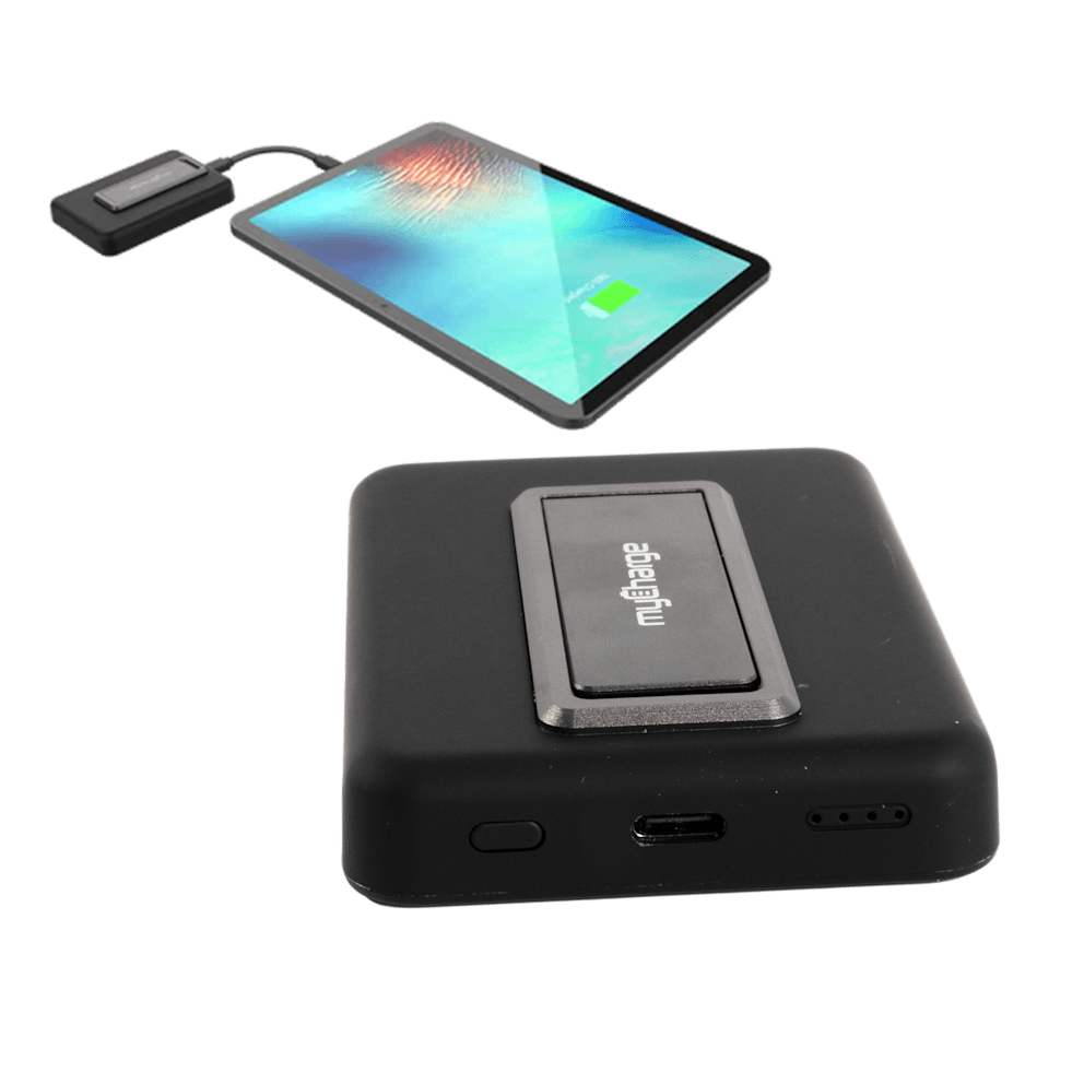 Power Bank includes USB-C output for other devices as well
