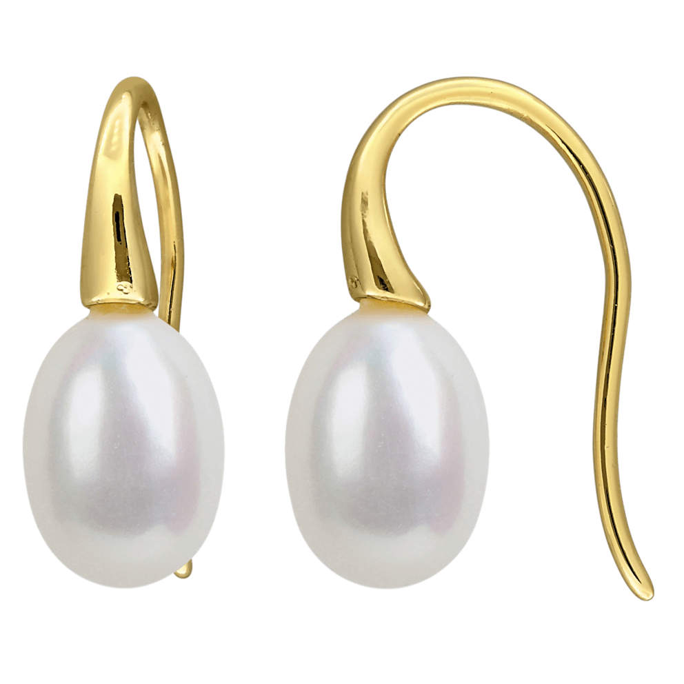 White Yellow Plated Sterling Silver