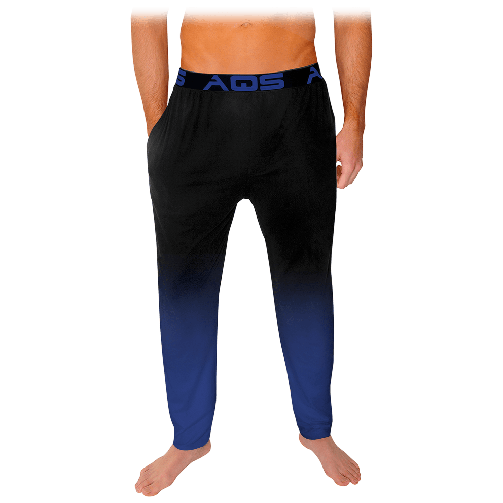 Black/Dark Blue Ombre