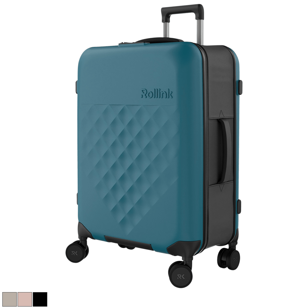 26" Rollink Flex 360 Medium Checked Spinner Suitcase