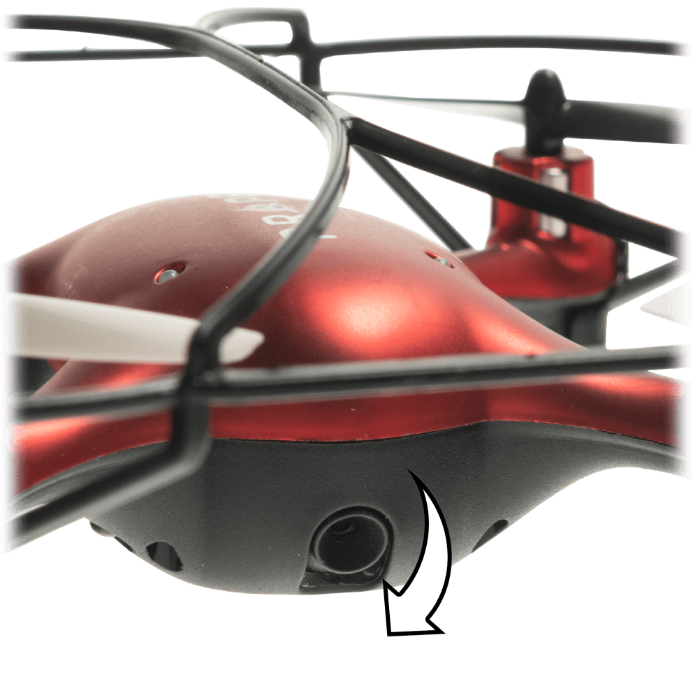 Camera with adjustable viewing angle