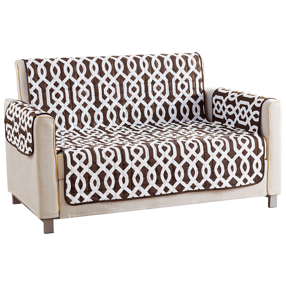 Brown Loveseat