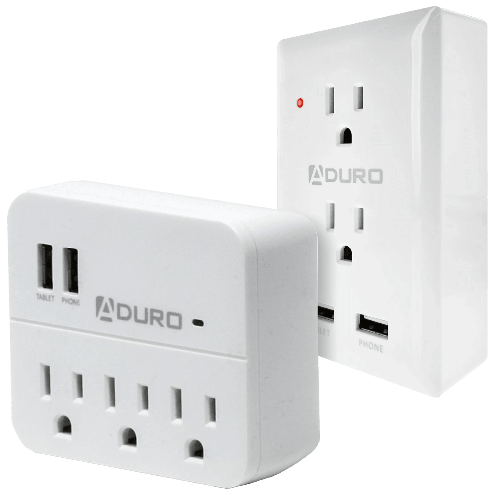 1x 2 Outlet + 1x 3 Outlet