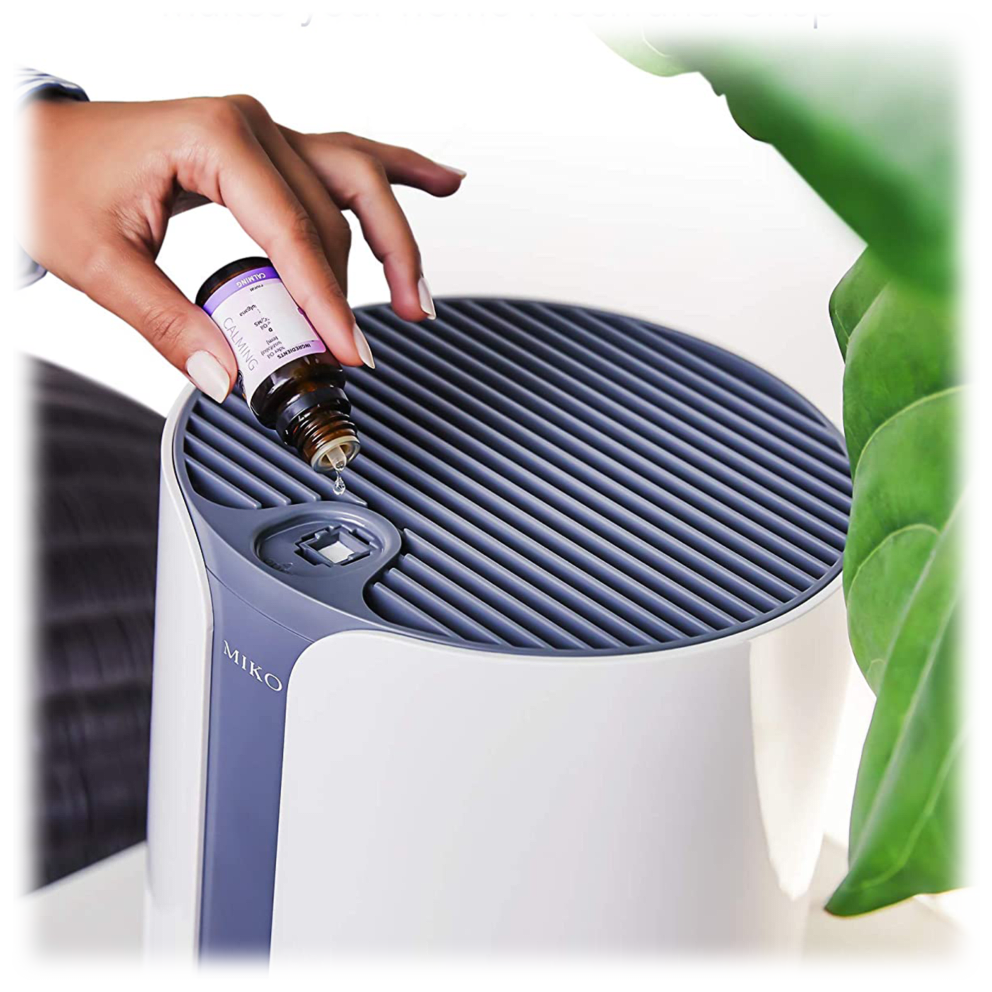 Drop your favorite scent of essential oils for some great aromatherapy