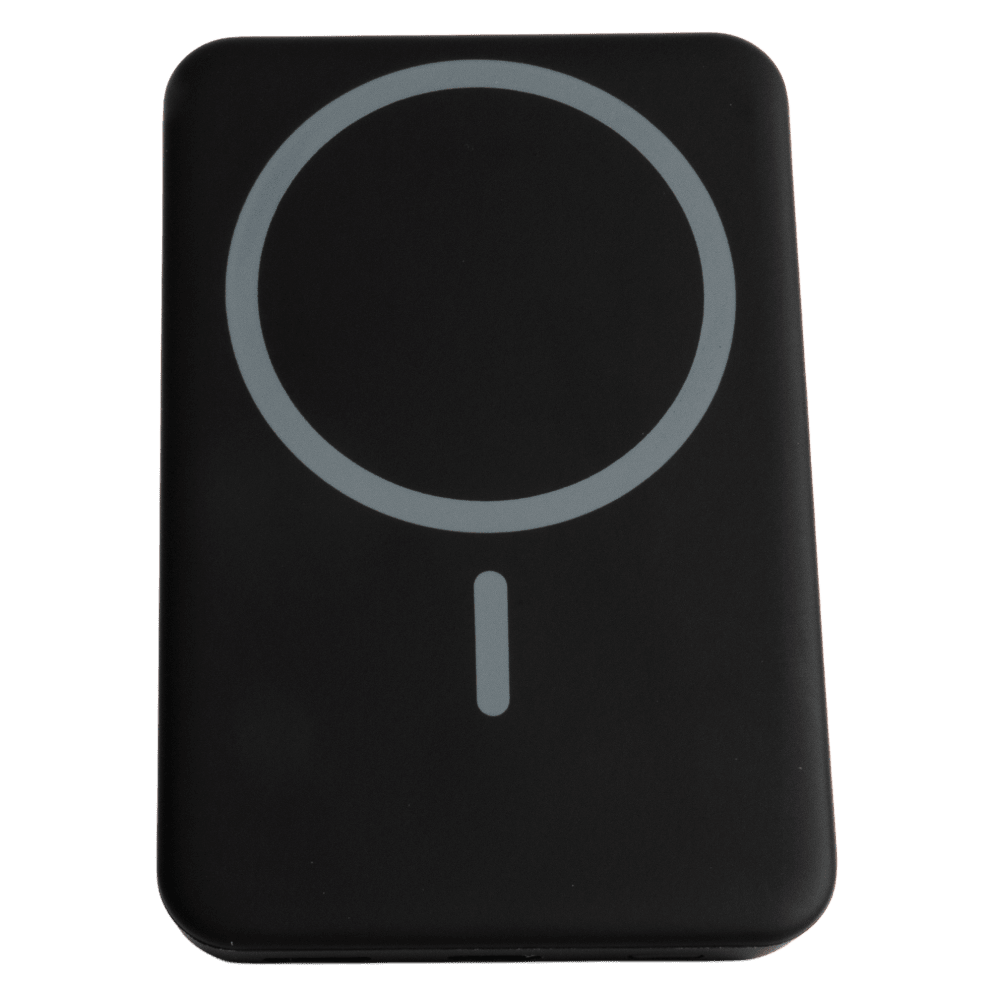 Puerto USB-C recarga rápido esta batería de 5,000mAh lista para tu bolsillo.