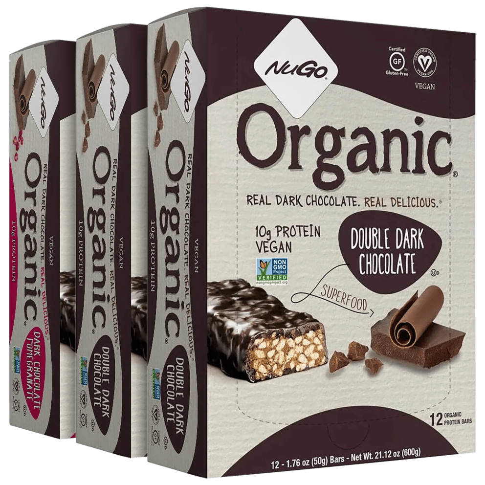 Double Dark Chocolate & Dark Chocolate Pomegranate