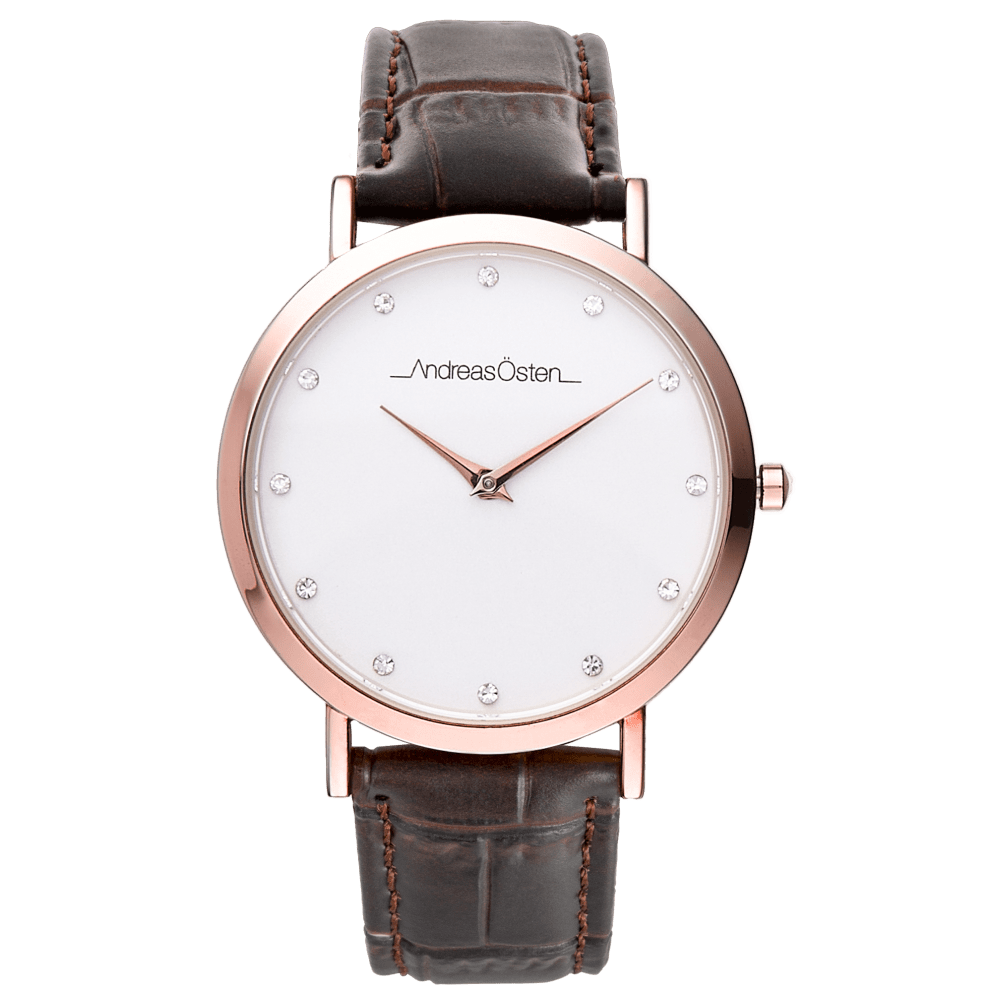Rose Gold/Dark Brown