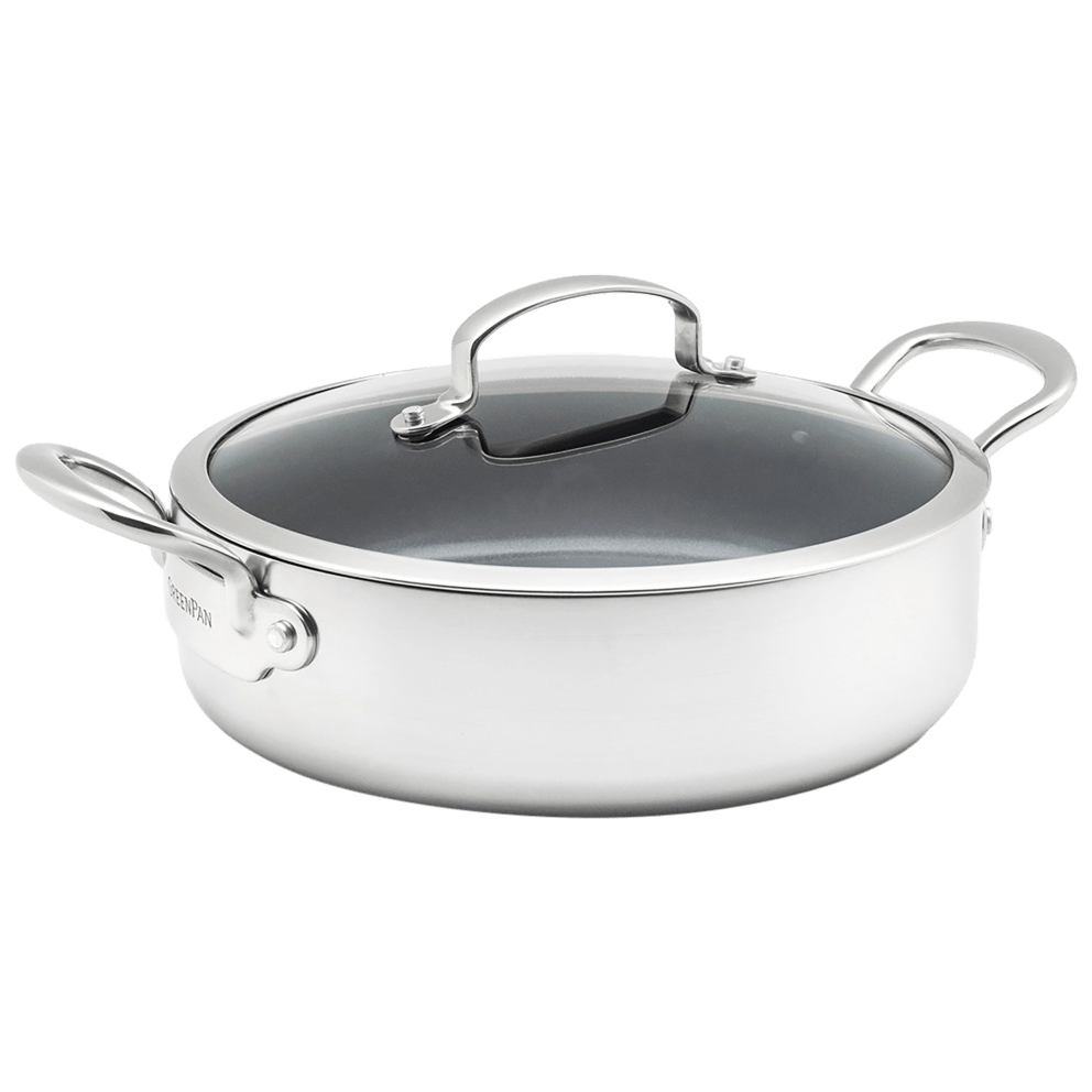 4qt Covered Sauté Pan with 2 side handles