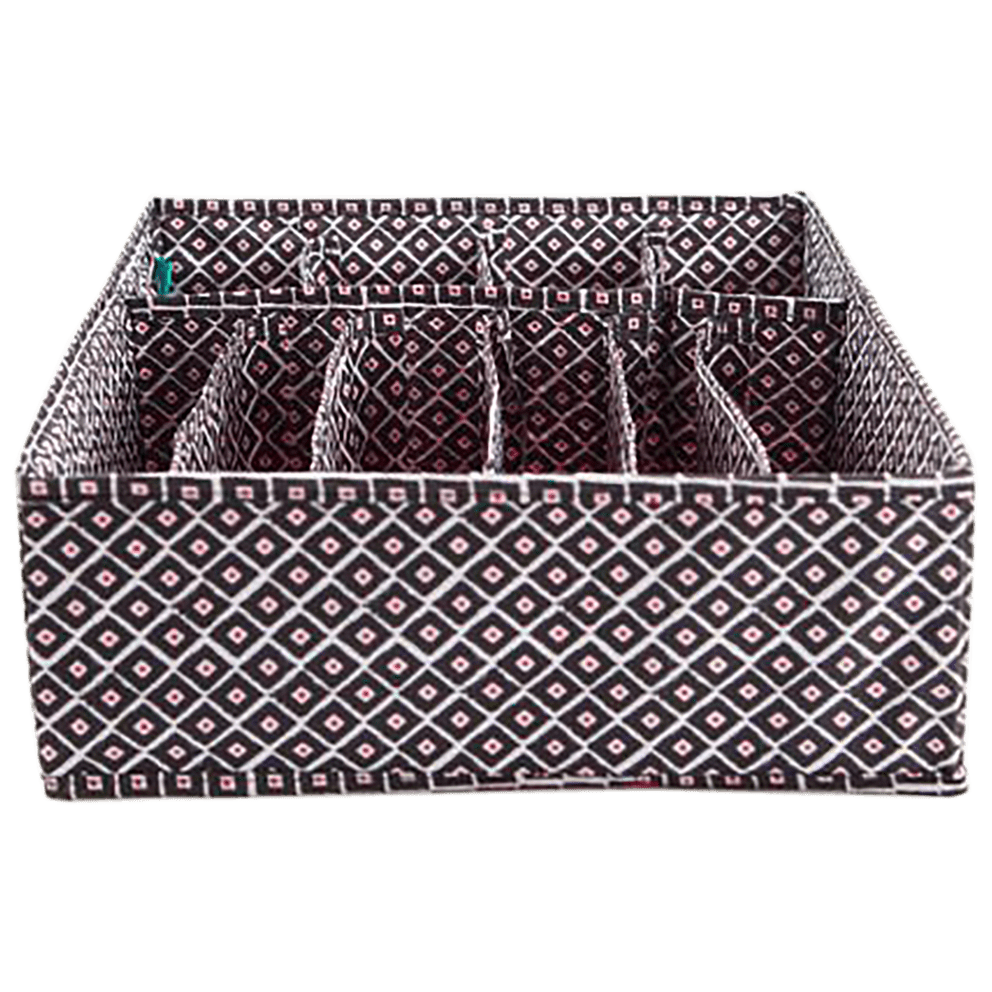Belt, Scarves and Legging Organizer: Ikat Black & Red
