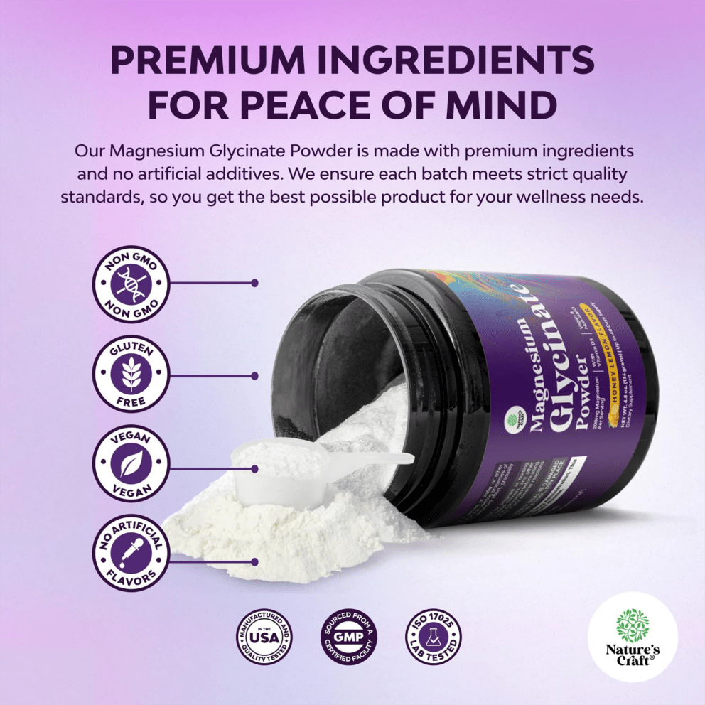 High-absorption Magnesium Bisglycinate + vitamin D