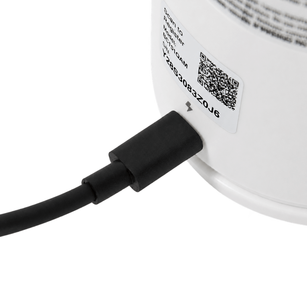 Built-In Charging Port Makes Powering Up Quick and Easy.