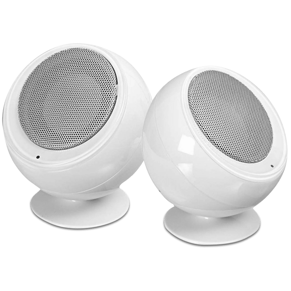 Left-Right Stereo Pair in White